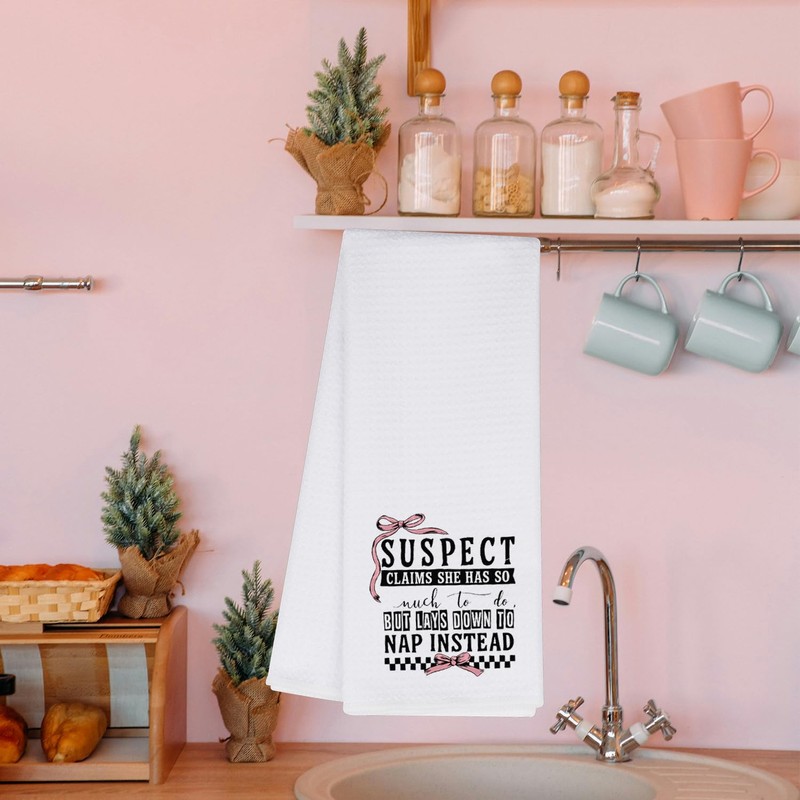 MBMSO Funny Nap Lover Gift Suspect Claims She Has So