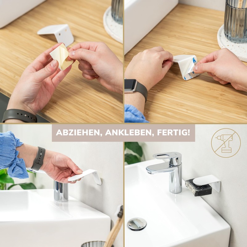 bremermann PUREZZA Magnetic Soap Holder - Free Hanging Soap with