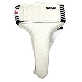 AAMA Athletic Martial Arts Taekwondo Women's Vinyl Groin Guard -Small