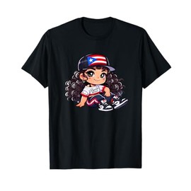 Puerto Rican Princess Little Girl Boricua Flag Kid Hat BGirl T-Shirt