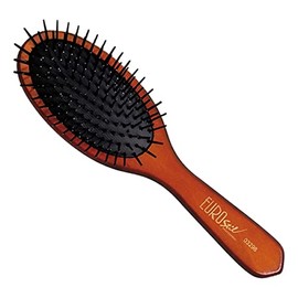 Eurostil oval hair brush wooden brush Pneumatic brush plastic Bortsen