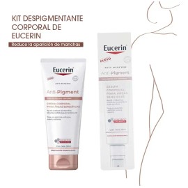 Kit Eucerin Antipigment Corporal, Crema Y Suero Areas Sensib