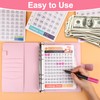 AIERSA 20 Sheets 100 Envelopes Money Saving Challenge Binder Trackers