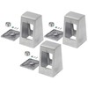 Brushed Aluminum Double Faced Pedestal Outlet Box | R58-1020 (3)