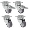 PRIOstahl Equipment Roller Set with Screw-On Plate - Unwinding -