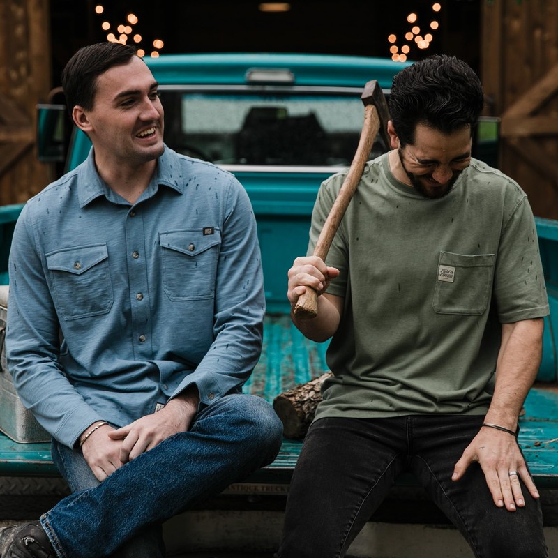 Field & Stream Men's Flush Out Short Sleeve Pocket Tee,