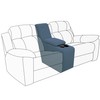 Easy-Going - Funda de consola reclinable de 2 piezas para