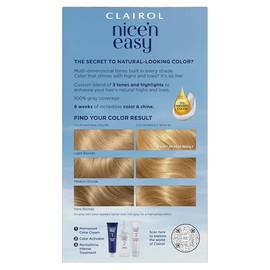Clairol Nice 'n Easy Permanent Hair Color, 10 Extra Light Blonde, 3 Count