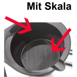 Kosmetex 7 Piece Hair Dye Brush Hair Clip Mixing Bowl Mixing Tool Hair Dye Tool