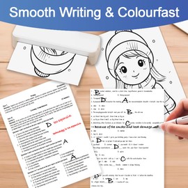 Potanro Potanro Thermal Printer Paper Printing Paper Quick-dry A4 Printing Paper Quick-dry 8.3'x11' Multipurpose for Thermal Printer (3 Rolls)