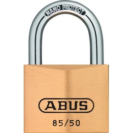 ABUS 04827 Stainless Steel Shackle Service Brass Padlock with 2717 Alike Keyed