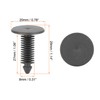X AUTOHAUX 30pcs 8mm Hole Dia Plastic Bolt Rivets Bumper