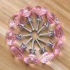 Drawer Crystal Handle,Diamond Shaped Crystal Glass, Cabinet Knobs,for Dresser Drawers