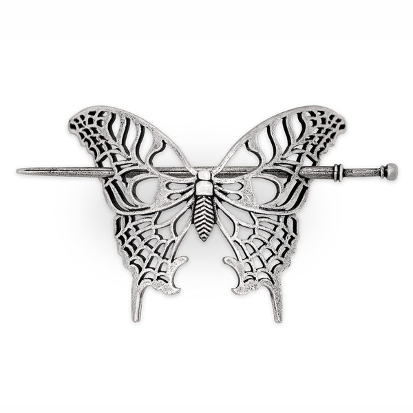 HAQUIL Vintage Antique Medieval Hollow Butterfly Hairpin Hair Stick Hair Accessory for Women
