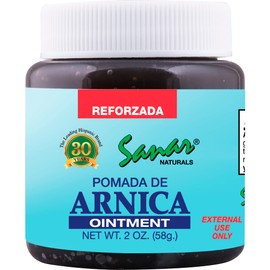 Sanar Naturals Arnica Dark Ointment Relief, 2 oz - Fast Action for Joint, Back, Neck, Knee, Hand, Foot, and More, Travel Size