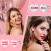 Xqumoi 30Pcs Valentine’s Day Conversation Heart Candy Stud Earrings Hug