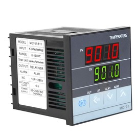 Raguso MC701 PID Thermocouple Controller Temperature Controller Digital PID Temperature Controller Relay SSR Output for Machine Equipment
