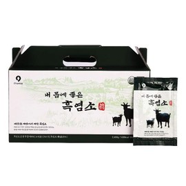 Okkane 옻가네 내몸에 좋은 흑염소 진 80g x 30포 1개 Okgané Black Goat Extract Good for My Body 80g x 30 Packs 1 Unit
