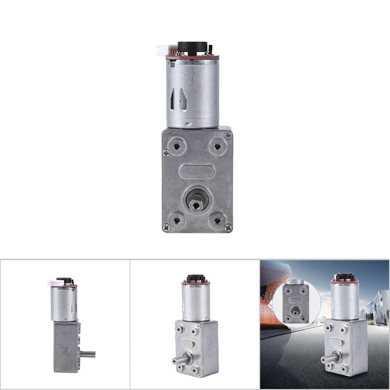 FTVOGUE Motor Reductor de DC 12V Encoder de Motor de