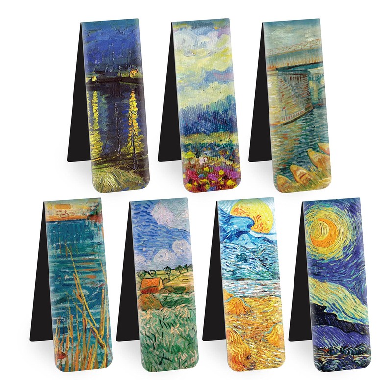 Magnetic Bookmarks 14Pcs Book Mark 3.1’‘ Page Magnetic Markers with