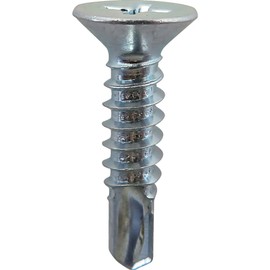 DAIDOHANT 10175520 YAIBA (JIS Standard) Uniqlo Drill Screw [Countersunk Head] (Nominal Diameter d) 0.17 x (L) 0.6 x 0.6 inches (4.2 x 16 x 8.2 mm) (50 Pieces)