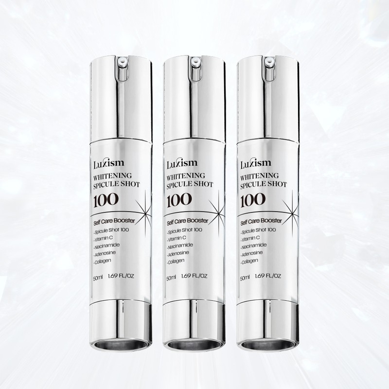 Luxism Needle Spicule Shot 100 Pore Elasticity Irregularity Whitening Ampoule