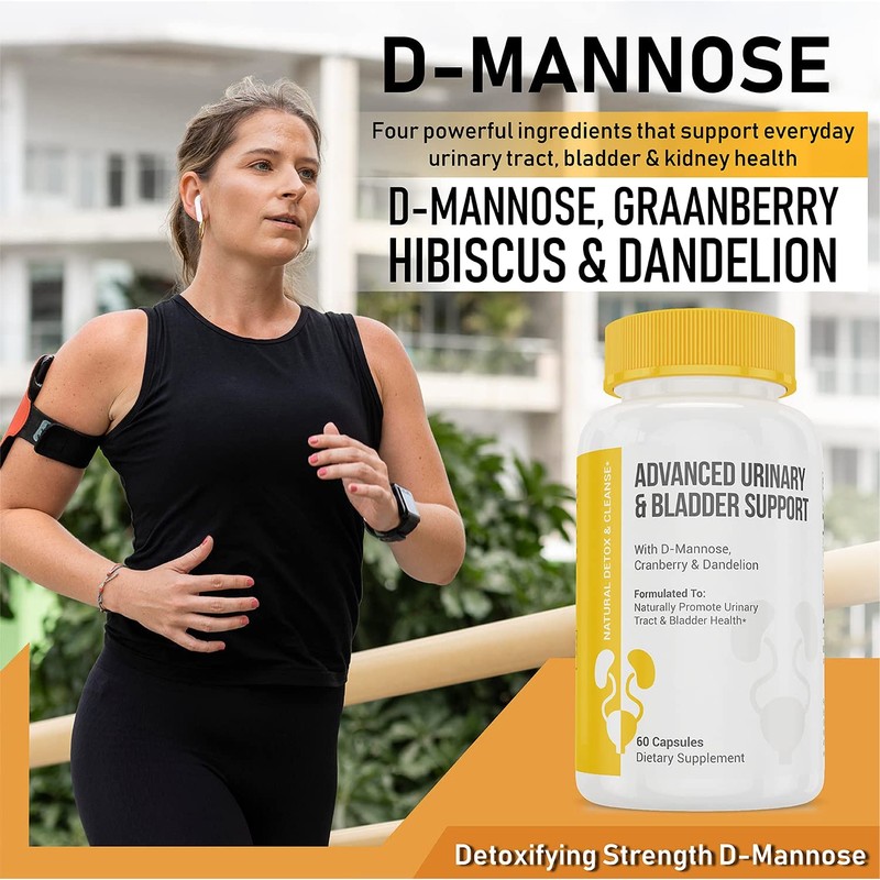 Advanced Urinary Tract Health & Bladder Support Supplement - Detoxifying