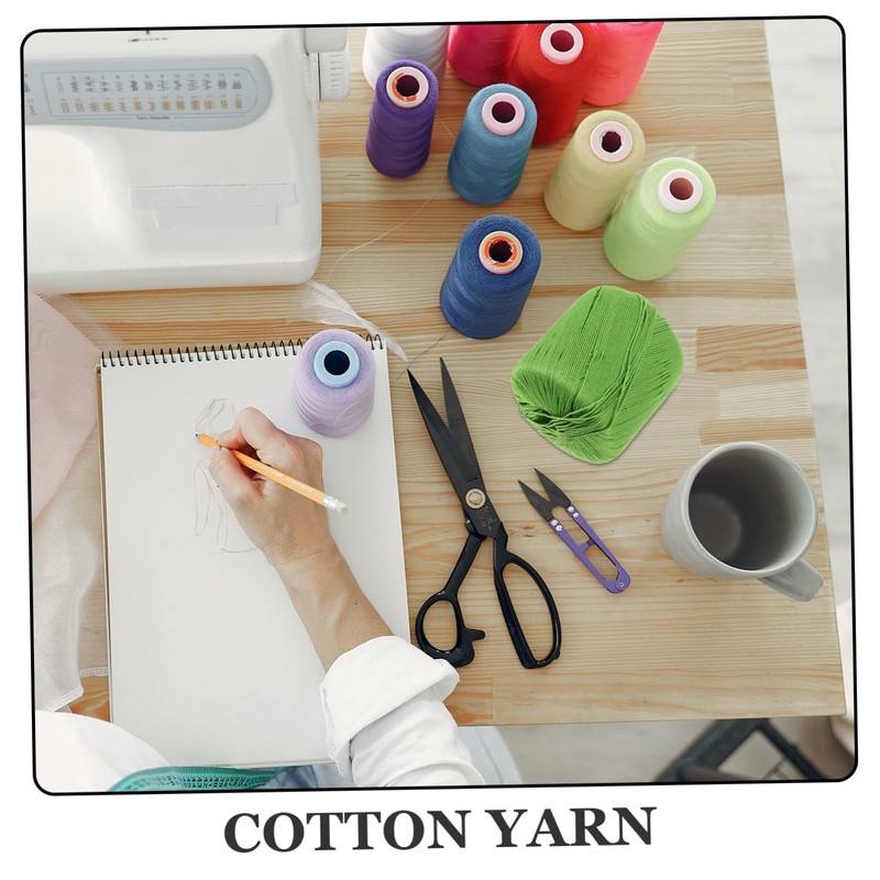 TEHAUX 1 Roll Household Crochet Yarn Multi Function Knitting Yarn
