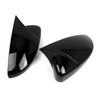 2pcs Side Mirror Cover Door Wing Mirror Cover Cap Replacement