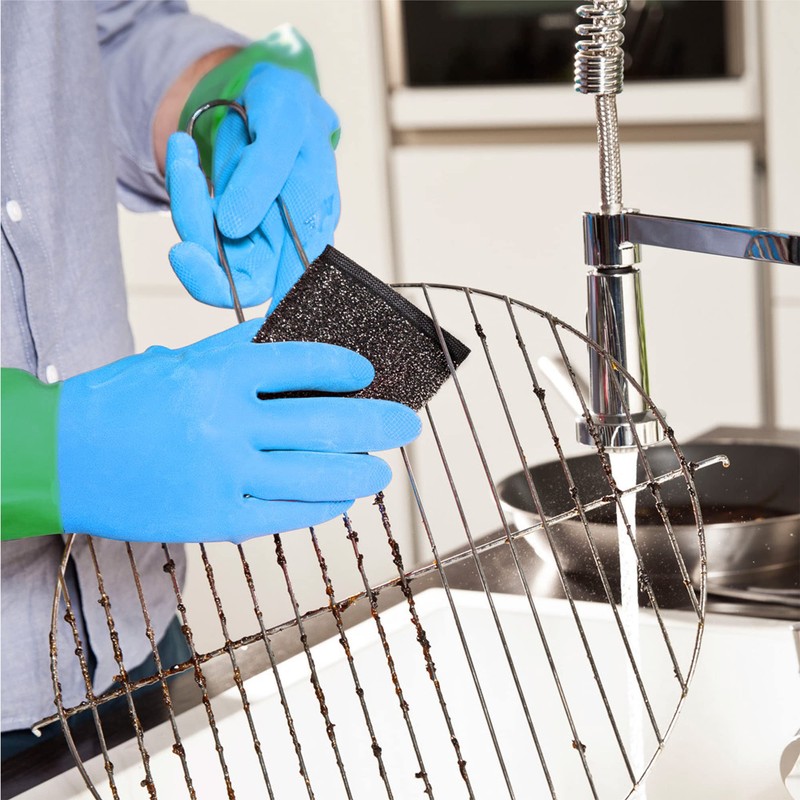 Vileda Powerpad Stainless Steel Scourers (1 Pack)