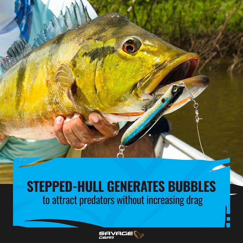 Panic Pencil Popper 5 3/4" (White Glow) 3254 One Size