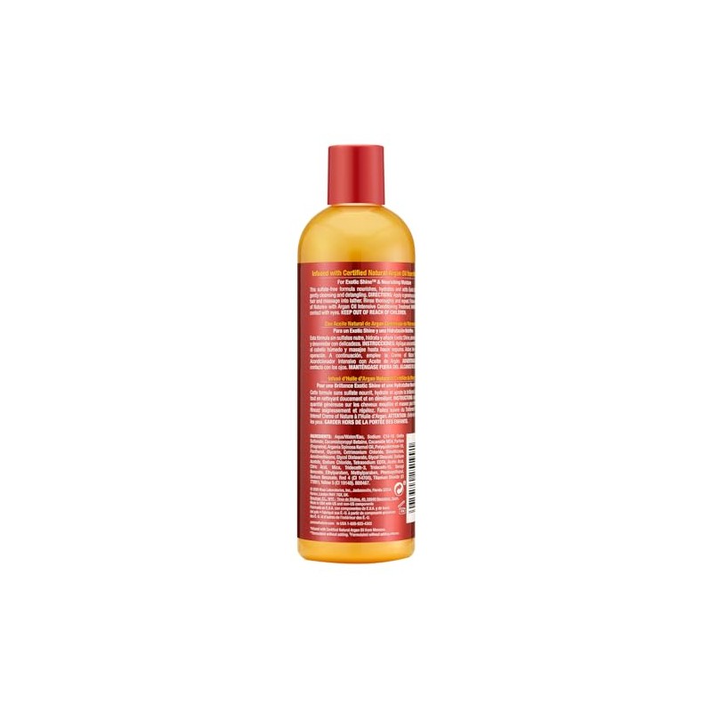 Shampoo con Aceite de Argán Creme of Nature 355ml