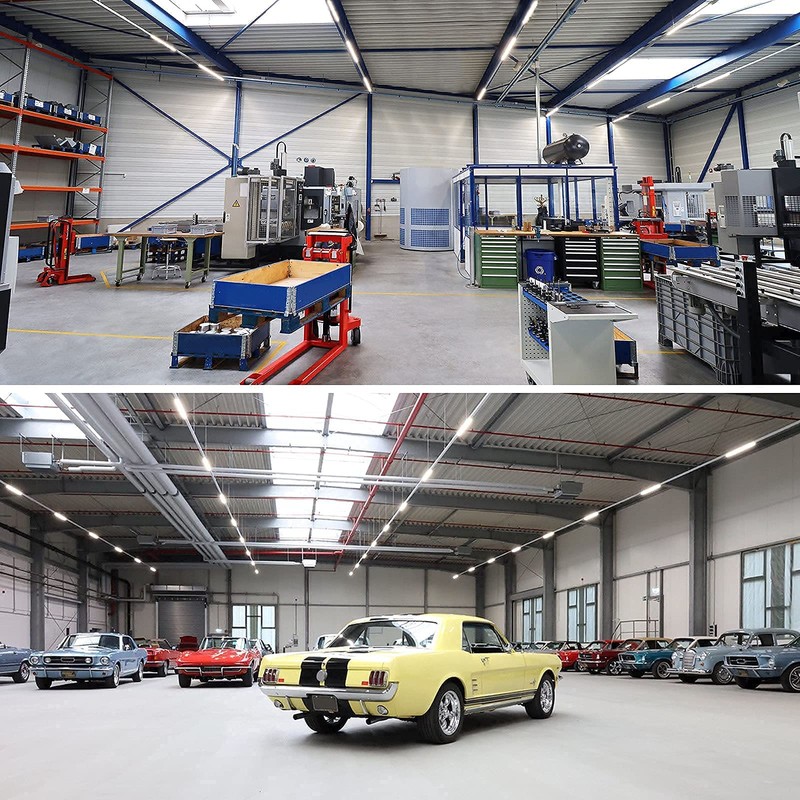 Barrina LED Shop Light, 40W 5000LM 5000K, 4FT Integrated Fixture,