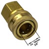 M&M Smartek Pressure Washer Quick Coupling Female 1/4 Inch to