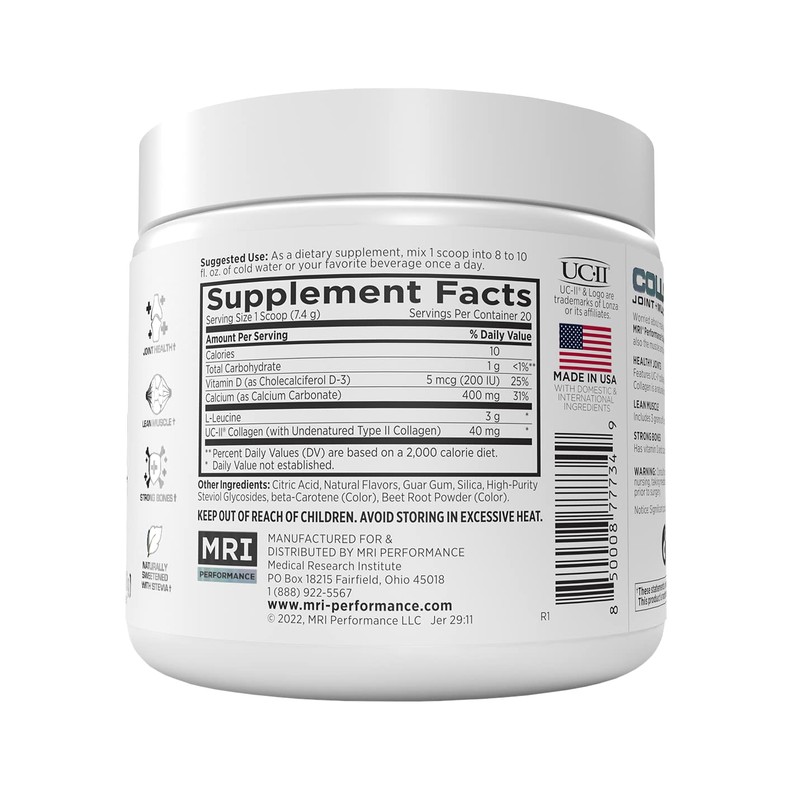 MRI Performance Collagen - Joint + Muscle + Bones 20