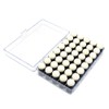 Finger Sponge Daubers with Storage Case 40 Pack Craft Sponge