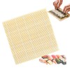 lafomukea Piece Sushi Maker, Bamboo Mat Roller, Natural Bamboo Mat