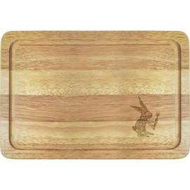 'Rabbit Eating A Carrot' Wooden Chopping/Cutting Board (WB00077182)