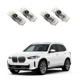 Never Fade LED Car Door Welcome Logo Lights Projector Door Light Logo Car Door Accessories Compatible with M/328i/28i/530i/528i/e92/x1/x2/x3/x4/x5/x6/x7/1/3/4/5/6/7 (4 Pcs)