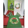 5-Teacher “Happy Holidays” Cards, Envelopes and Stickers