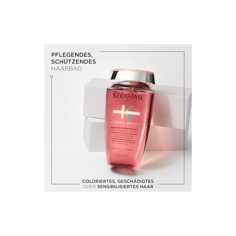 Kérastase Shampoo für strapaziertes oder geschädigtes und coloriertes Haar, Pflegendes