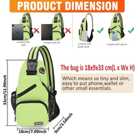 Sling Bag Chest Bag Backpack Women and Men Oxford Fabric Shoulder Backpack Crossbody Bag Shoulder Bag Sports Bag Casual Daypack with Adjustable Shoulder Strap for Outdoor Sports, Travel, Shopping,