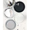 Beautiful Balloons Black, Silver & White Stylish and Chic Paper