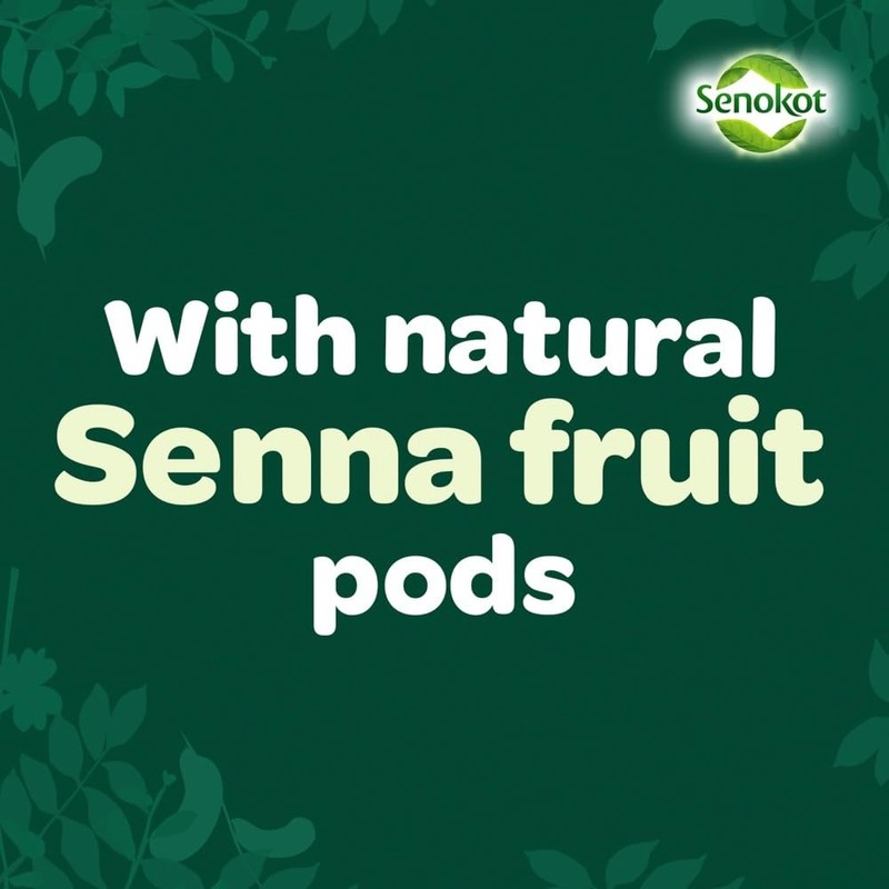 Senokot 7.5mg 20 Tablets - Natural Senna Fruit Laxative for