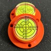 ZUJHPYMI 2Pcs Circular Bubble Levels with Plastic Case Base, Round