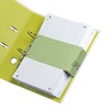 Oxford 100 x Green Paper Dividers Punched 190gsm