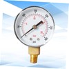 TEHAUX 2pcs Psi Npt Pressure Gauge High Compressor Gauge Compact
