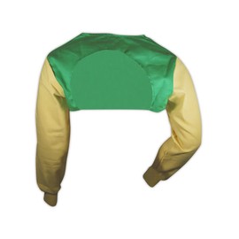 MAGID 18015TWKW-2XL Spark Guard Flame Resistant 9 oz. Cape Sleeve with Woven Kevlar Sleeves,Green