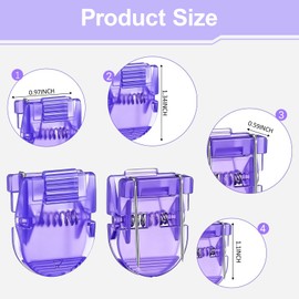 MXCOIRTP 30pcs Cubicle Clips for Walls, Push Pin Clips for Bulletin Board, Cubicle Accessories Fabric Partition Panel Wall Clip for Hanging Photos, Notes, Memos, Data Cables (Multicolor)