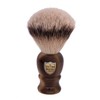 The New York Shaving Company Horn Silvertip Badger Brush